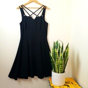 90s Vintage Black Evening Dress Sleeveless SIZE 6